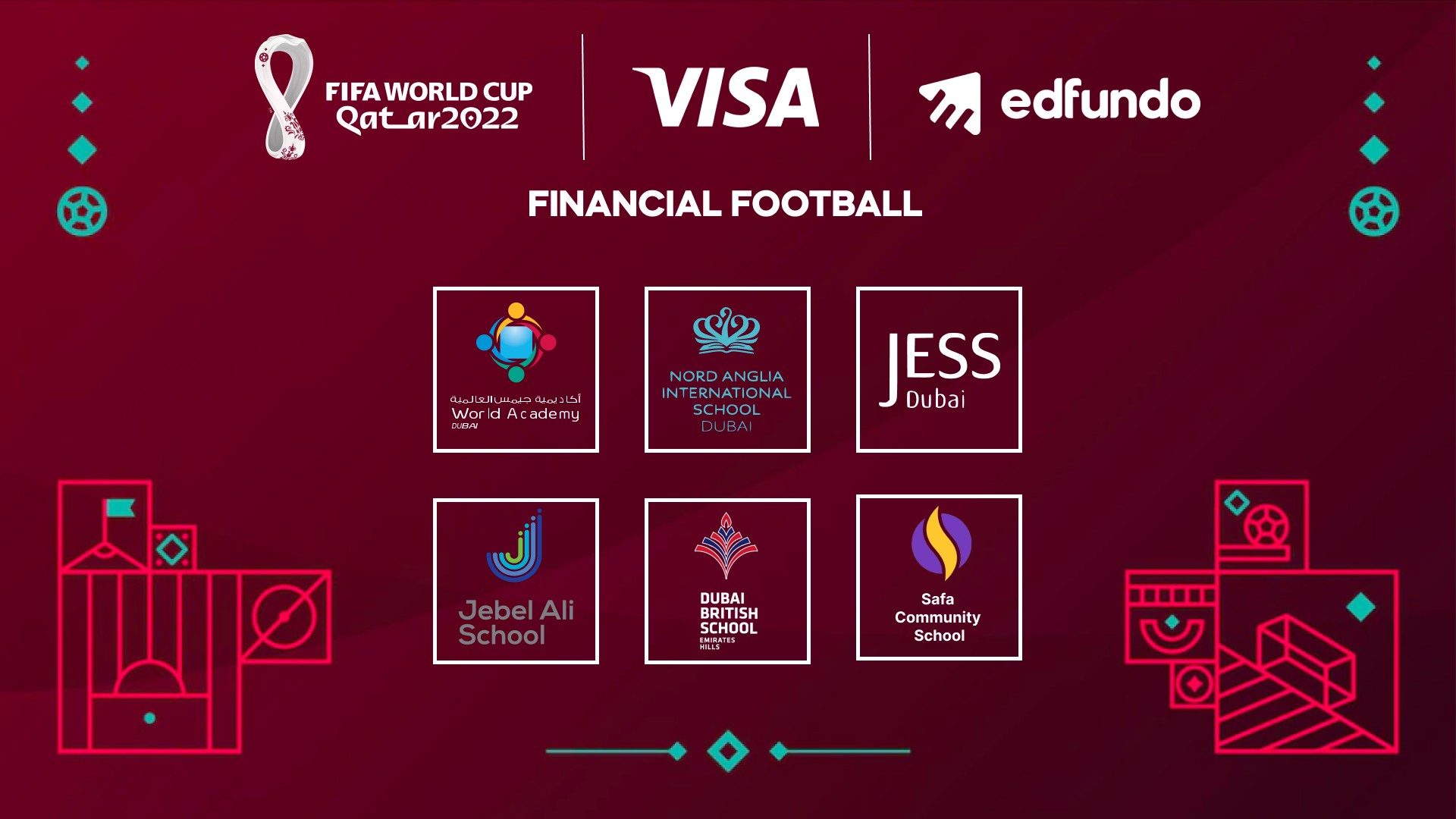 Dubai Schools that are involved in DASSA and Visa Financial Football